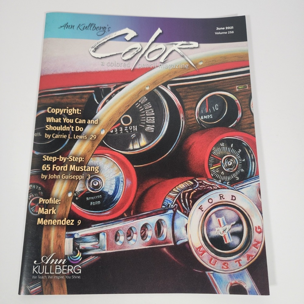 Color Magazine June 2021 By Ann Kullberg Colored Pencil Art